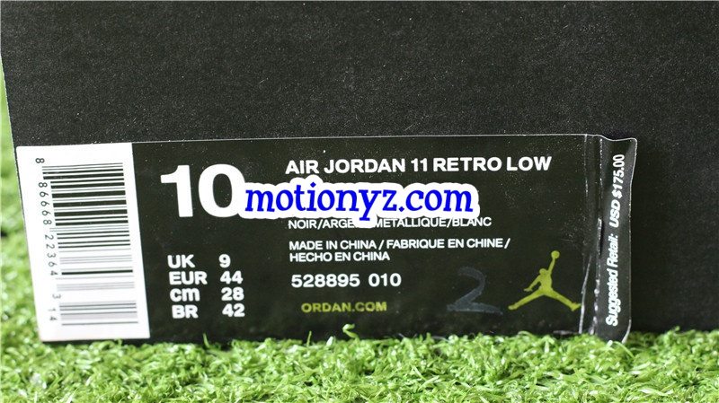 Air Jordan 11 Retro Low Barons GS